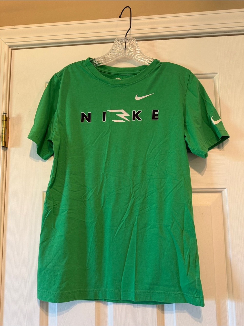 Nike Green Logo Crew Neck Tee